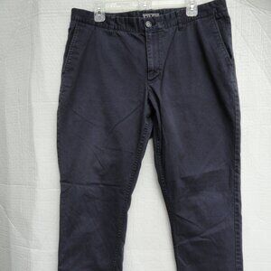 2 for $15 Rye by Hawker Rye Chino Pants Straight Leg Flat Front Slim Men 36 x 32